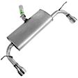 50098 Muffler, Natural, 3.5L, 6Cyl, Quiet-Flow Series