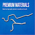 52589 Prebent Exhaust Pipe Steel Exhaust Pipe