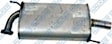 53334 Passenger Side Muffler, 3.2L, 6Cyl, Quiet-Flow3 Series