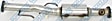 53616 Rear Catalytic Converter, Federal EPA Standard, 46-State Legal (Cannot ship to CA, CO, NY or ME), Ultra Series, Direct Fit