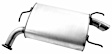 53729 Passenger Side Muffler, 3.5L, 6Cyl, Quiet-Flow SS Series