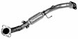 53870 Steel Exhaust Pipe, Walker OE Replacement