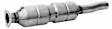 54437 Center Catalytic Converter, Federal EPA Standard, 46-State Legal (Cannot ship to CA, CO, NY or ME), Ultra Series, Direct Fit