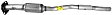 54788 Rear Catalytic Converter, 3.3L, 6Cyl, Federal EPA Standard, 46-State Legal (Cannot ship to CA, CO, NY or ME), Ultra Series, Direct Fit