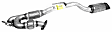 54809 Rear Catalytic Converter, 3.5L, 6Cyl, Federal EPA Standard, 46-State Legal (Cannot ship to CA, CO, NY or ME), Ultra Series, Direct Fit