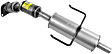 54848 Catalytic Converter, 1.8L, 4Cyl, Federal EPA Standard, 46-State Legal (Cannot ship to CA, CO, NY or ME), Ultra Series, Direct Fit