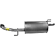 54887 Rear Muffler, 2.0L, 4Cyl, Quiet-Flow SS Series