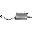 54952 Rear Muffler, 1.6L, 4Cyl, Quiet-Flow SS Series