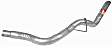 55297 Walker OE Replacement Tail Pipe - Natural, Steel, Direct Fit, Sold individually