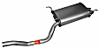 55469 Muffler, 3.5L, 6Cyl, Quiet-Flow3 Series