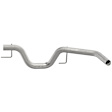 55621 Tail Pipe - Aluminized, Steel, Direct Fit, Sold individually