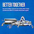 55621 Tail Pipe - Aluminized, Steel, Direct Fit, Sold individually