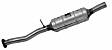56102 Center Catalytic Converter, Federal EPA Standard, 46-State Legal (Cannot ship to CA, CO, NY or ME), Ultra Series, Direct Fit