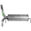 70004 Front Muffler, 2.4L, 4Cyl, Quiet-Flow SS Series