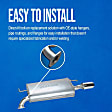 73006 Rear Muffler, Factory Finish, 3.6L, 6Cyl, Quiet-Flow SS Series