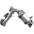 81899 Front, Driver Side Catalytic Converter, 3.0L, 6Cyl, CARB and Federal EPA Standards, 50-state Legal, CalCat Series, Direct Fit