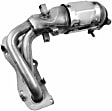 82551 Front Catalytic Converter, 2.4L, 4Cyl, CARB and Federal EPA Standards, 50-state Legal, CalCat Series, Direct Fit