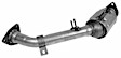 82570 Front Catalytic Converter, 2.4L, 4Cyl, Federal EPA Standard, 46-State Legal (Cannot ship to CA, CO, NY or ME), CalCat Series, Direct Fit