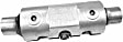 82614 No Returns Accepted - Catalytic Converter, CARB and Federal EPA Standards, 50-state Legal, CalCat Series, Semi-Universal (Welding Required)