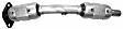 83197 Catalytic Converter, 1.8L, 4Cyl, Federal EPA Standard, 46-State Legal (Cannot ship to CA, CO, NY or ME), CalCat Series