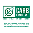 84287 Rear Catalytic Converter, 2.4L, 4Cyl, CARB and Federal EPA Standards, 50-state Legal, CalCat Series, Direct Fit