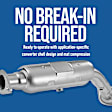 84394 Front, Passenger Side Catalytic Converter, 3.0L, 6Cyl, CARB and Federal EPA Standards, 50-state Legal, CalCat Series, Direct Fit