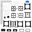 15152B Carburetor Repair Kit - Direct Fit, Kit