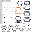 15289C Carburetor Repair Kit - Direct Fit, Kit