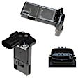 245-1431 Mass Air Flow Sensor, 4 Cyl., 2.0L Engine, (5) Terminal Quantity, Female Connector Gender, Mounting Hardware and Housing Included