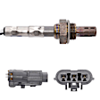 250-23123 Before Catalytic Converter Oxygen Sensor, Sold Individually, 3-wire, 1.5L, 4Cyl, Walker Products Original Equipment Base Sensor