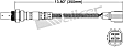 250-54054 Before Catalytic Converter Oxygen Sensor, Sold Individually, 4-wire, Walker Products Original Equipment Base Sensor