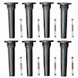 900-P2040-8 ThunderCore-Ultra Series Ignition Coil Boot - Direct Fit, Set of 8