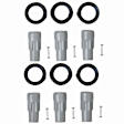 900-P2068-6 ThunderCore-Ultra Series Ignition Coil Boot - Direct Fit, Set of 6