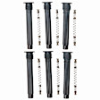 900-P2085-6 ThunderCore-Ultra Series Ignition Coil Boot - Direct Fit, Set of 6