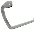 BAF13 Front Sway Bar Kit, 22 mm, Non-adjustable, Powdercoated Silver