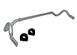 BBF44Z Front Sway Bar Kit, Steel, 30 mm, Adjustable, Powdercoated Silver
