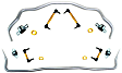 BFK006 Front and Rear Sway Bar Kit,, Powdercoated Silver