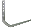 BHR84Z Rear Sway Bar Kit, 22 mm, Adjustable, Powdercoated Silver