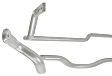 BMK009 Front and Rear Sway Bar Kit, Powdercoated Silver