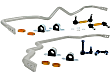 BNK014 Front and Rear Sway Bar Kit,, Powdercoated Silver