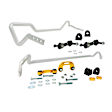 BSK007 Front and Rear Sway Bar Kit, Steel, 22 mm, Non-adjustable