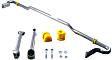 2010 Subaru Forester - Rear Sway Bar Kit,  AWD, 22 mm, Adjustable, Wagon, Powdercoated Gray