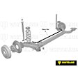 BTR86Z Rear Sway Bar Kit, Steel, 22 mm, Adjustable