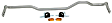 2018 Audi S3 - Rear Sway Bar Kit, 2 Point Adjustable, 24 mm, Powdercoated Silver