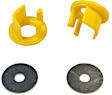 KDT927 Differential Mount Bushing - Yellow, Synthetic Elastomer, Direct Fit, Kit