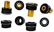 KDT937 Subframe Bushing - Black, Direct Fit, Set of 8