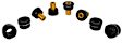KDT937 Subframe Bushing - Black, Direct Fit, Set of 8