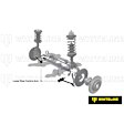 2015 BMW M3 - Front, Driver and Passenger Side, Lower Control Arm, Complete arm set with pre-fitted high-performance inner bushing set., With ball joint(s)