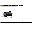W0410-30 Sway Bar Bushing, Sold individually