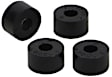 W21173 Sway Bar Link Bushing - Black, Direct Fit, Set of 4